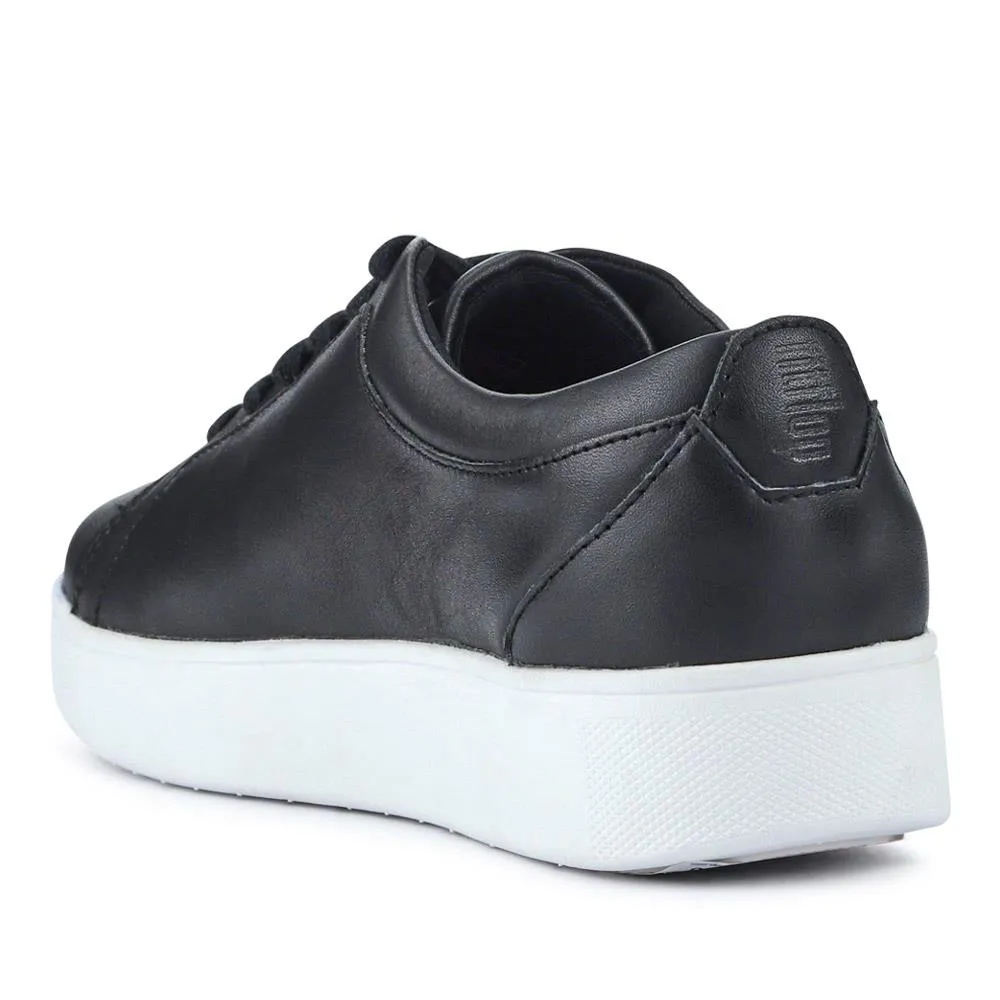 Leather Lace-Up Trainers - FITF41505 / 327 059