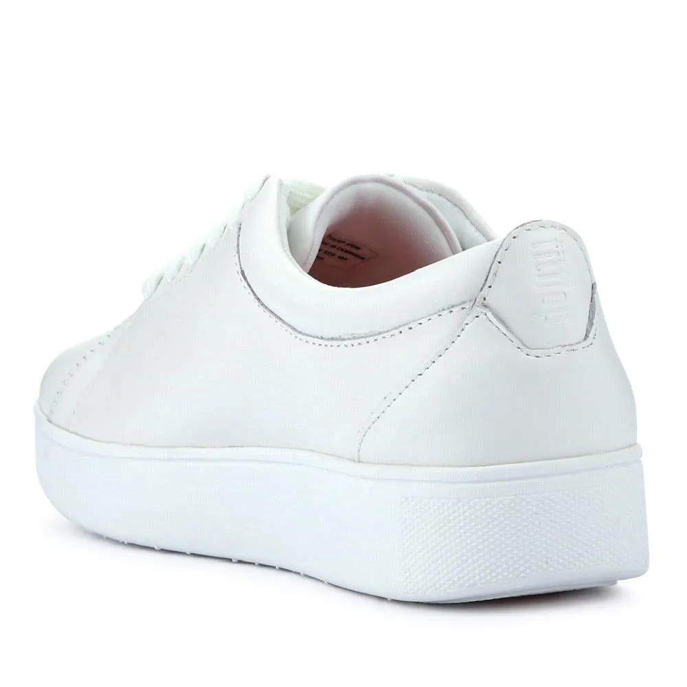 Leather Lace-Up Trainers - FITF41505 / 327 059
