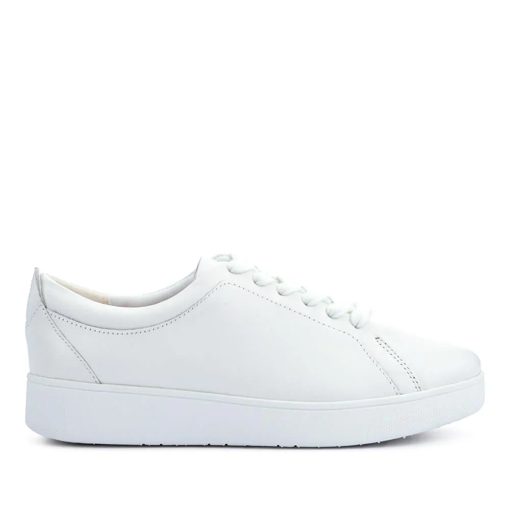 Leather Lace-Up Trainers - FITF41505 / 327 059