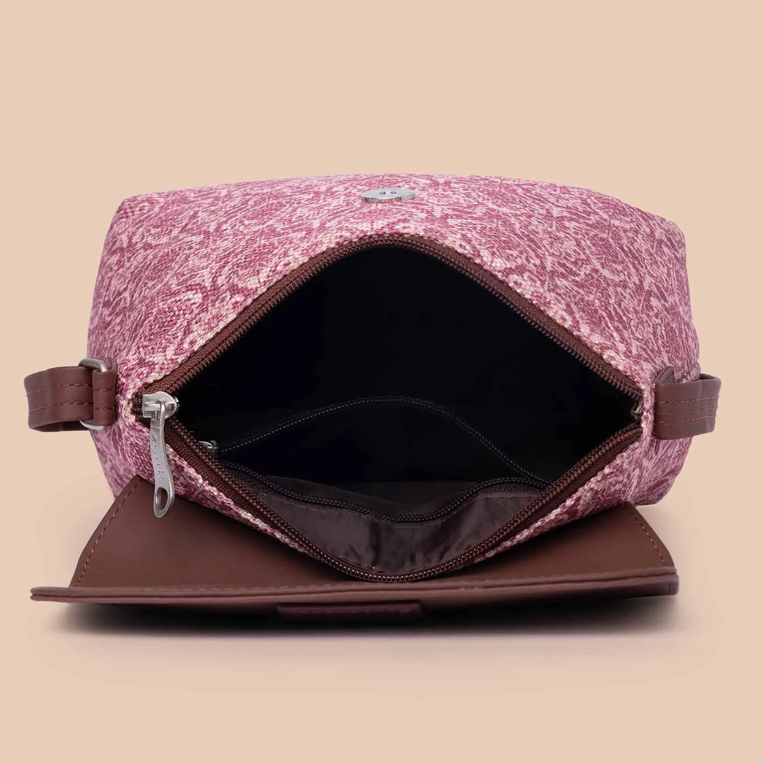Madurai Blossom Flap Sling Bag