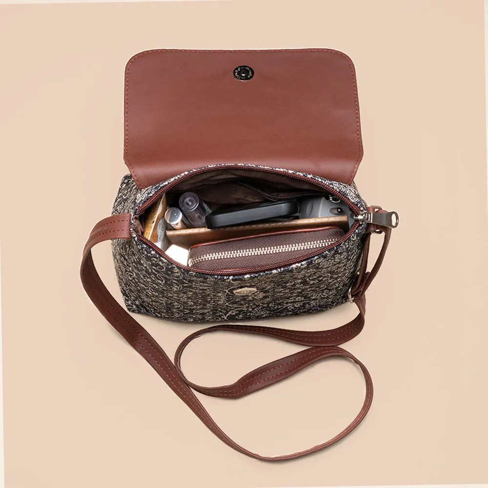 Madurai Blossom Flap Sling Bag