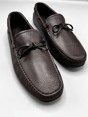 MD Tassel Leather Brown Driver