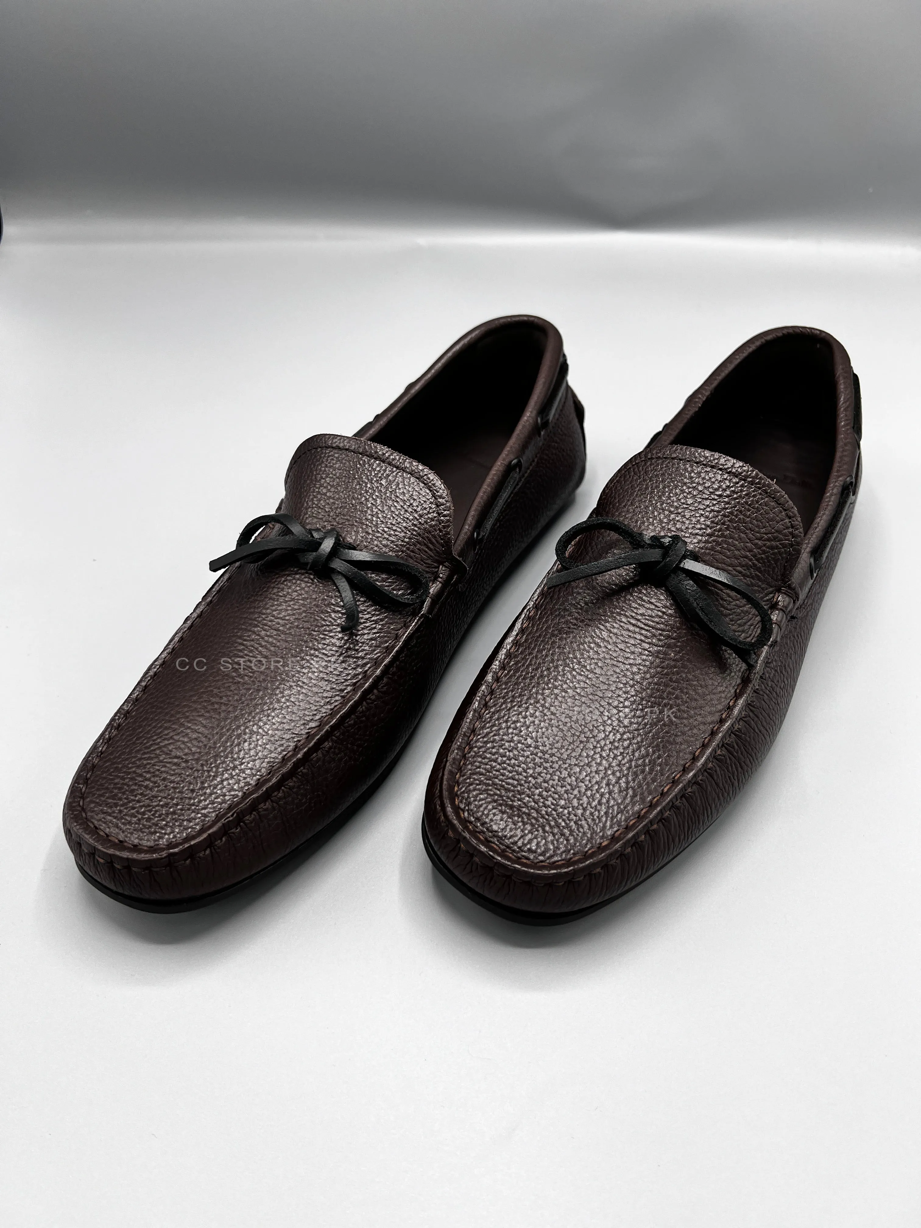 MD Tassel Leather Brown Driver