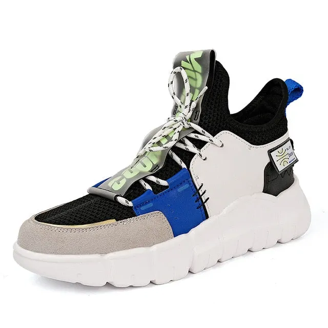 Medium Top Lace Up Casual Sneaker