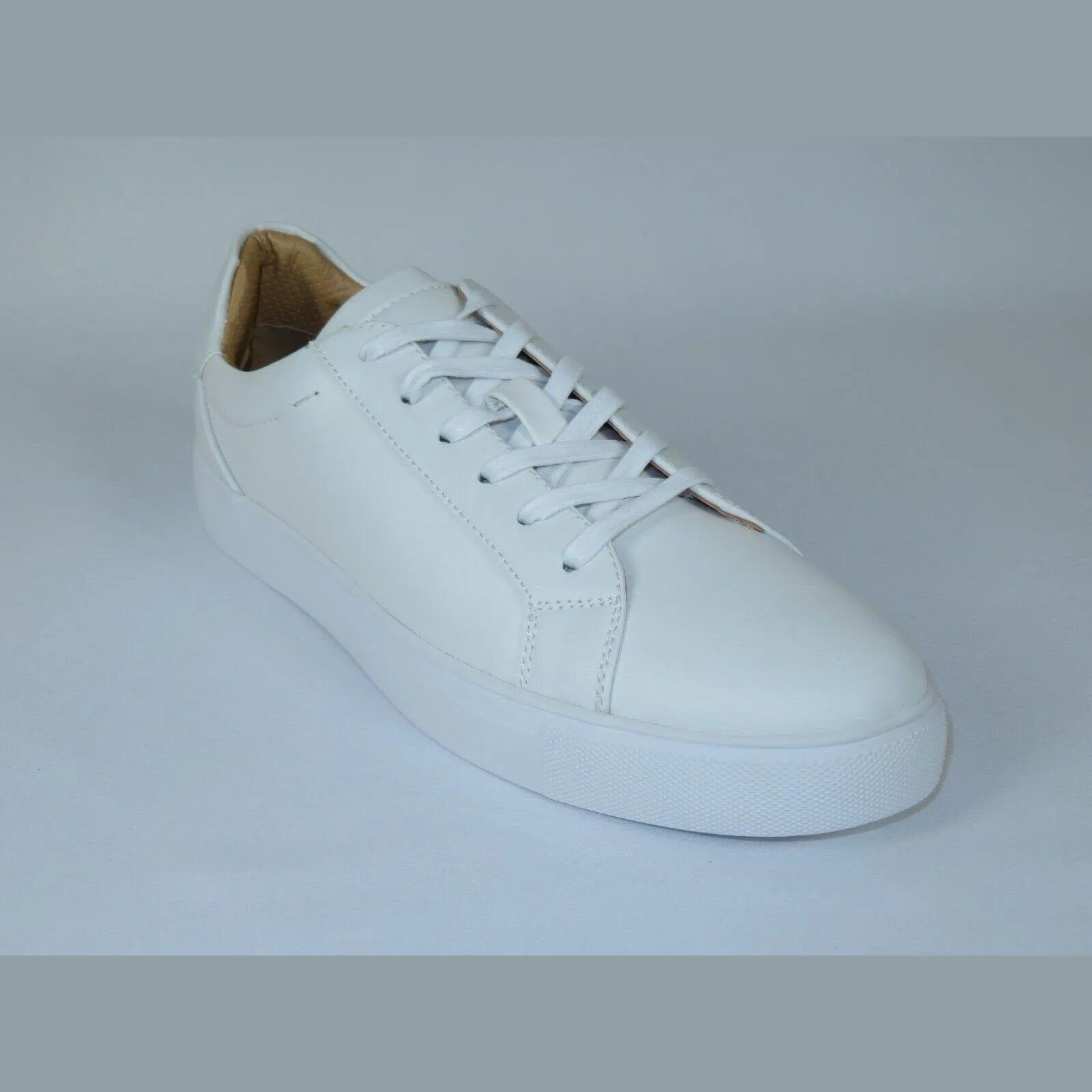 Men Harrison Myles Sneaker Dress Shoes Soft Comfort Lace Cushioned S2111 White