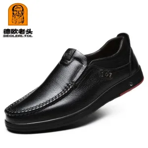 Men's  Genuine Leather Shoes Size 38-47