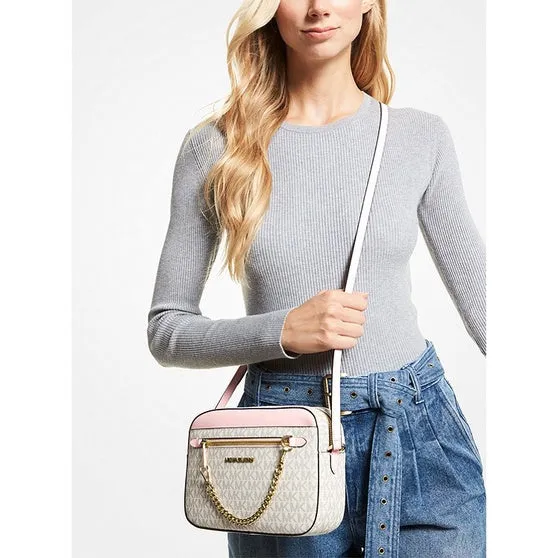 Michael Kors Large East West Zip Chain Crossbody