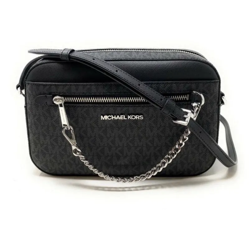 Michael Kors Large East West Zip Chain Crossbody