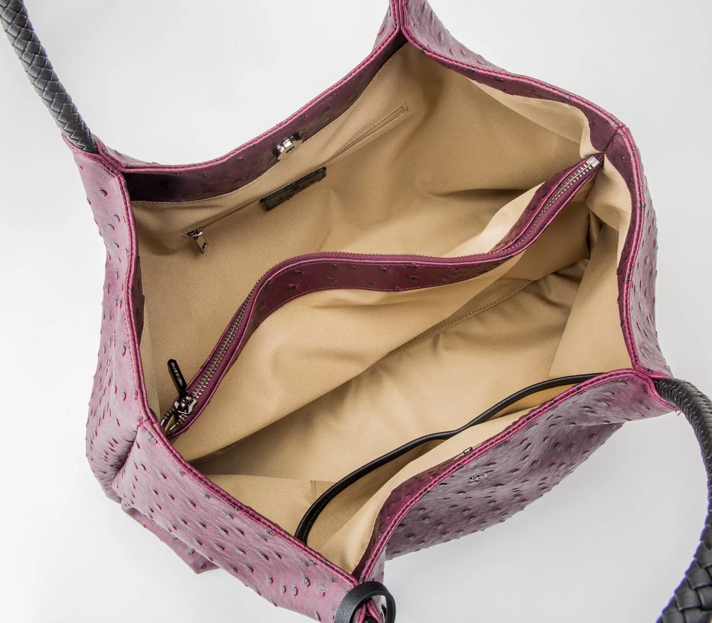 Naomi - Cherry Vegan Leather Tote Bag
