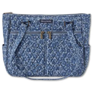 Navy Floral Everyday Tote