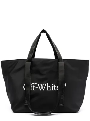 OFF-WHITE Womens Small Commercial tote bag Black