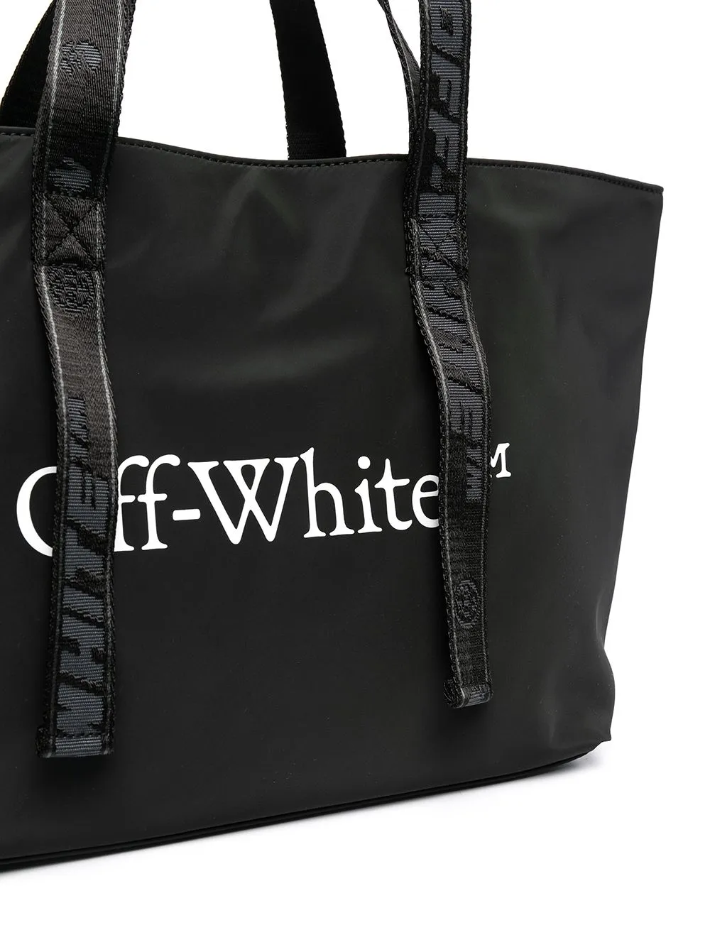 OFF-WHITE Womens Small Commercial tote bag Black