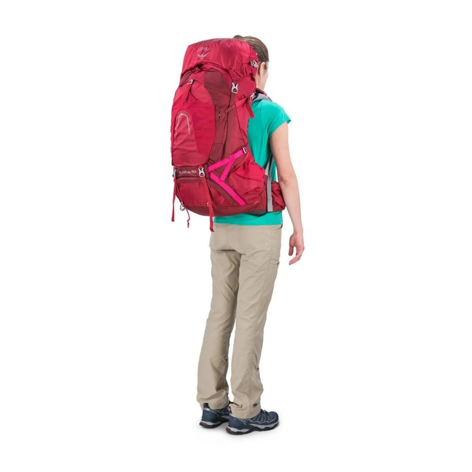 Osprey Aura AG 50 Backpack with Raincover - Medium - Women's Backpacking