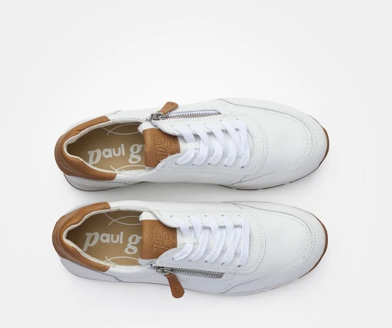 Paul Green White Trainer|4085046
