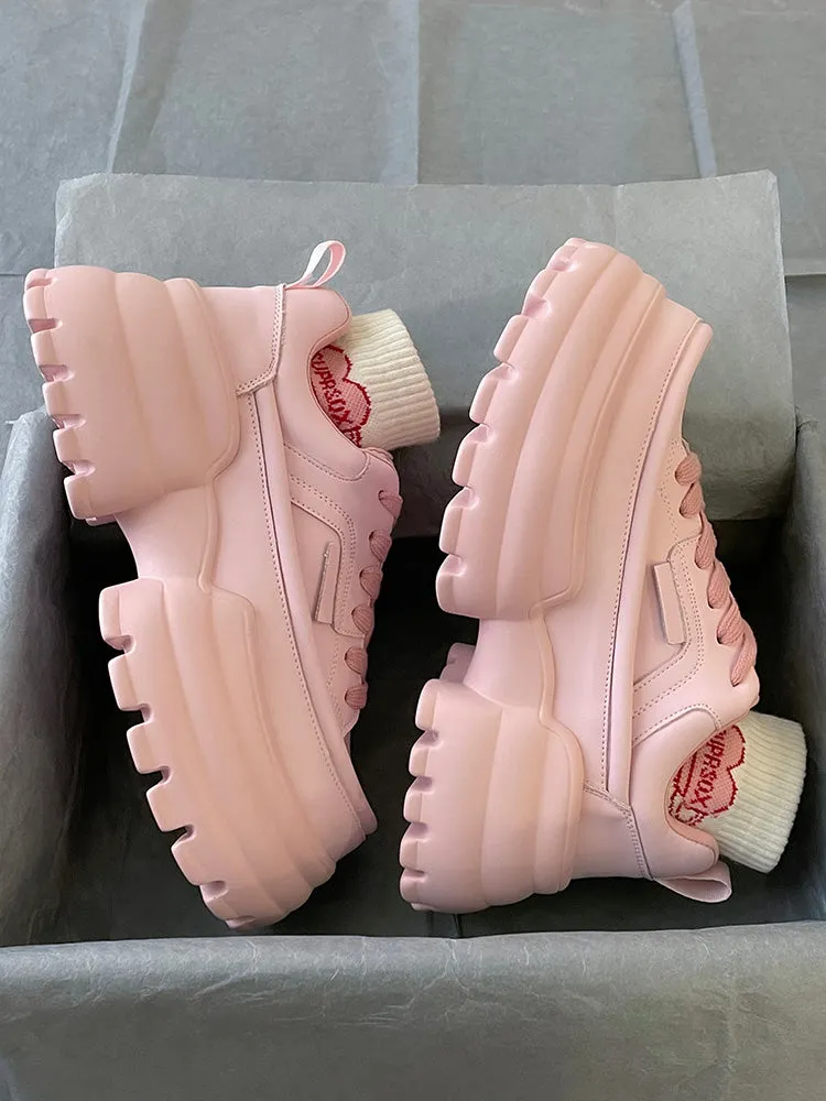 Princess Bubblegum Pink Creepers Sneakers