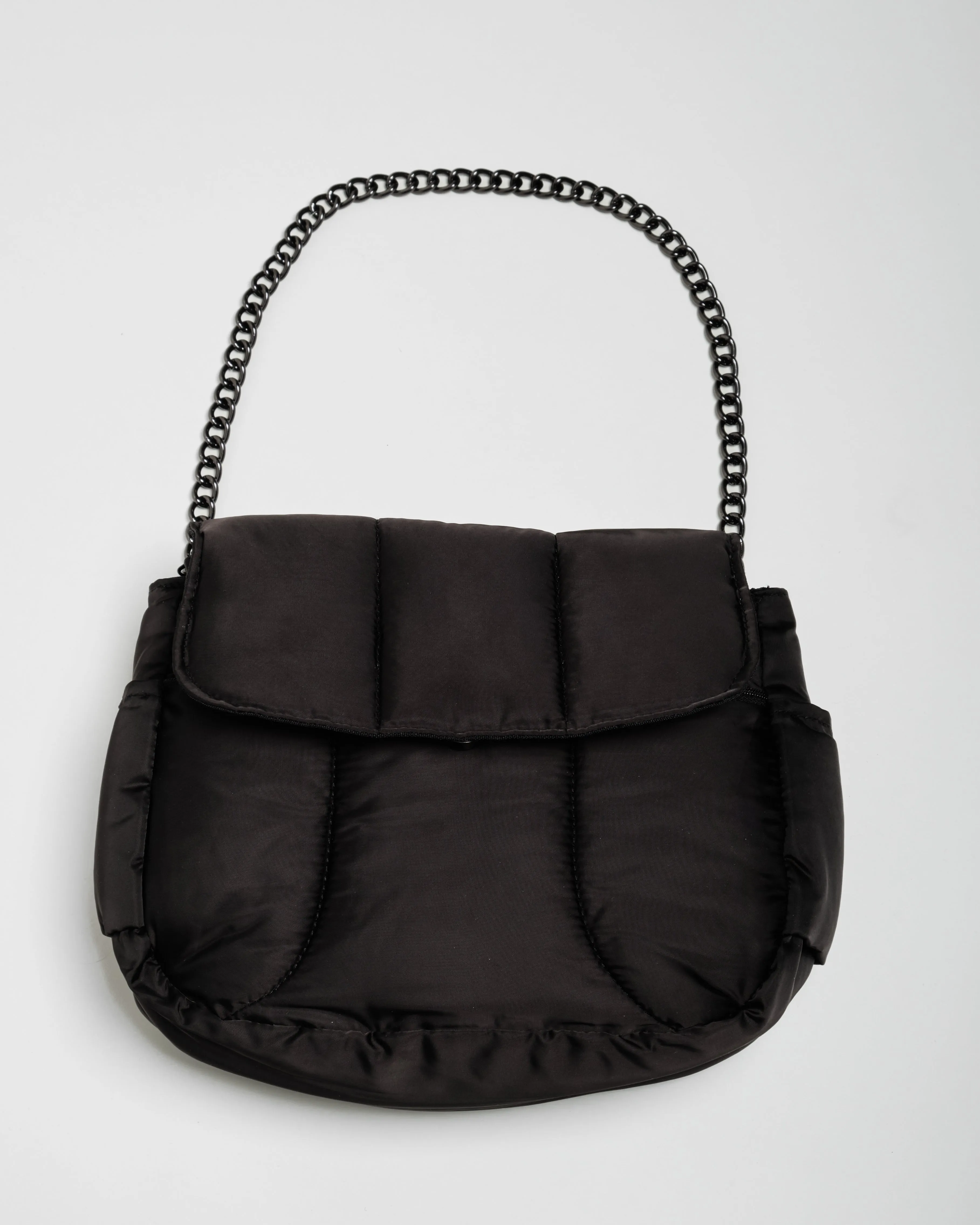 Puffies Black Multi-Carry Crossbody Bag