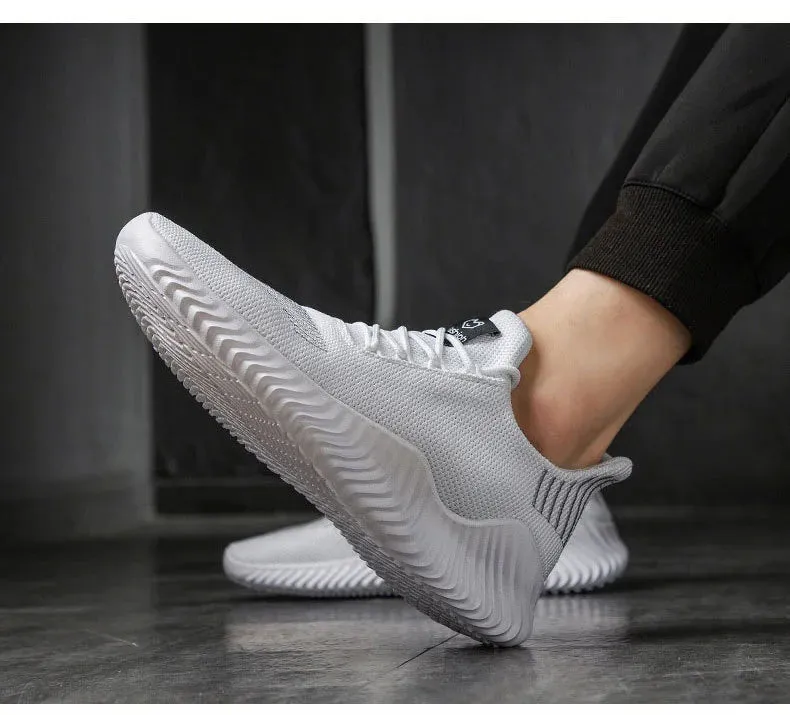 Shoes Men High Quality Male Sneakers Breathable White Fashion Gym Casual Light Walking Plus Size Footwear 2022 Zapatillas Hombre