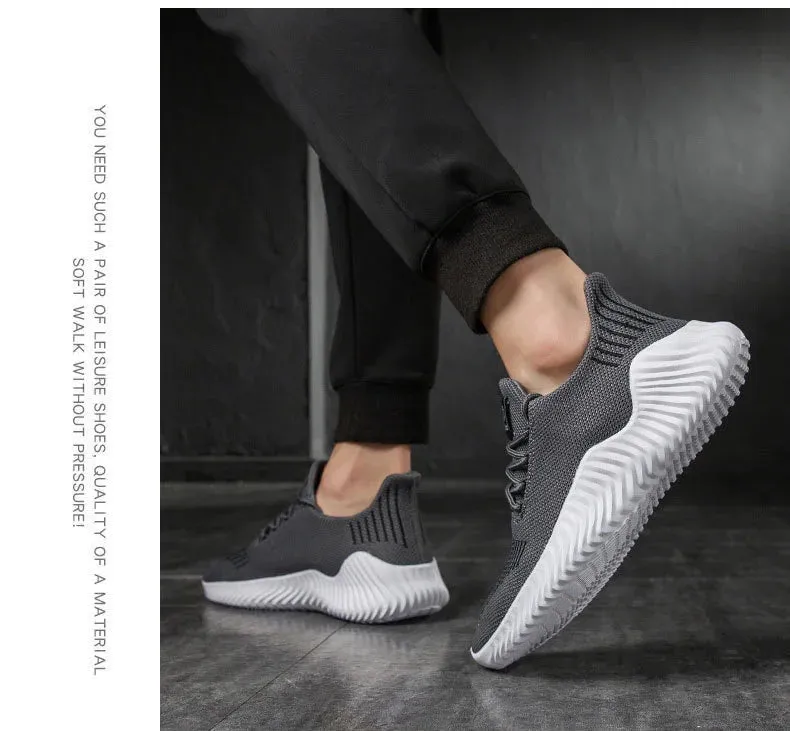 Shoes Men High Quality Male Sneakers Breathable White Fashion Gym Casual Light Walking Plus Size Footwear 2022 Zapatillas Hombre
