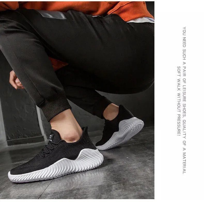 Shoes Men High Quality Male Sneakers Breathable White Fashion Gym Casual Light Walking Plus Size Footwear 2022 Zapatillas Hombre