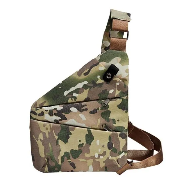 Sidiou Group Anti-Theft Men Messenger Bag Multifunctional Crossbody Bag Camouflage Bags Sling  Bags