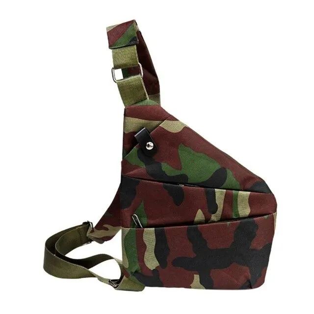 Sidiou Group Anti-Theft Men Messenger Bag Multifunctional Crossbody Bag Camouflage Bags Sling  Bags