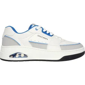 Skechers Mens Uno Court Low-Post Trainers - White