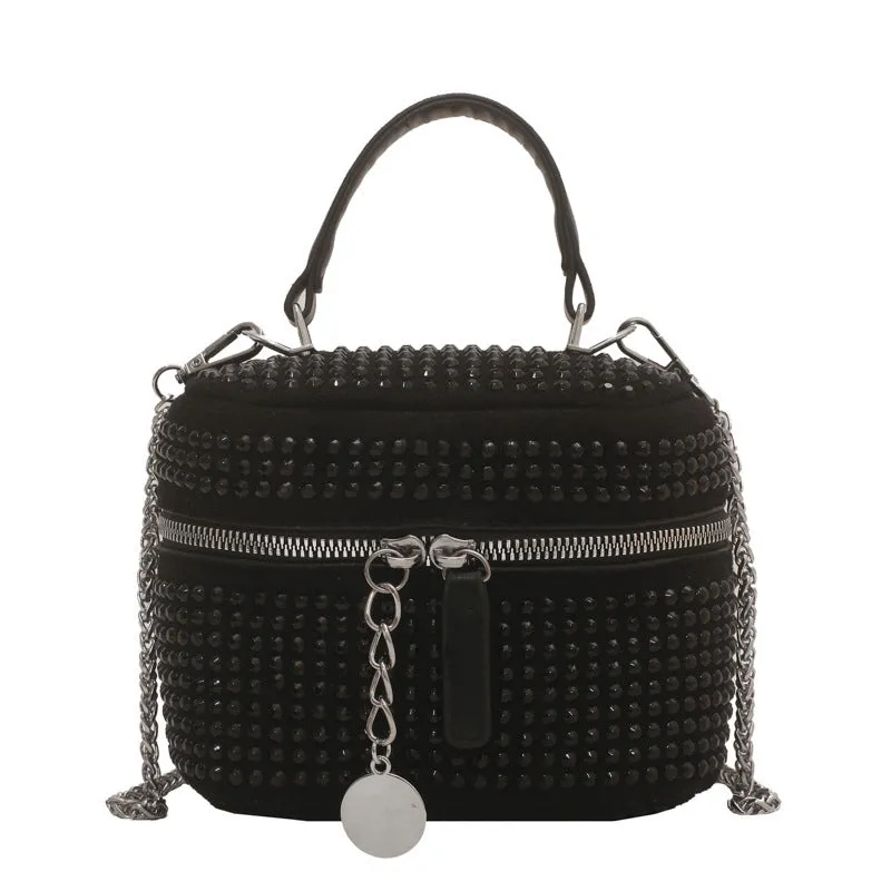Sling Bags Rhinestone Bag Summer Chain Crossbody Bag