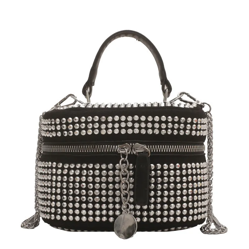 Sling Bags Rhinestone Bag Summer Chain Crossbody Bag