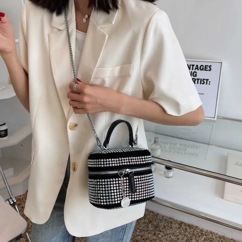 Sling Bags Rhinestone Bag Summer Chain Crossbody Bag