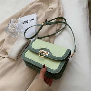 Sling Bags Spring Women's Bag Fashion Lock Crossbody Bag