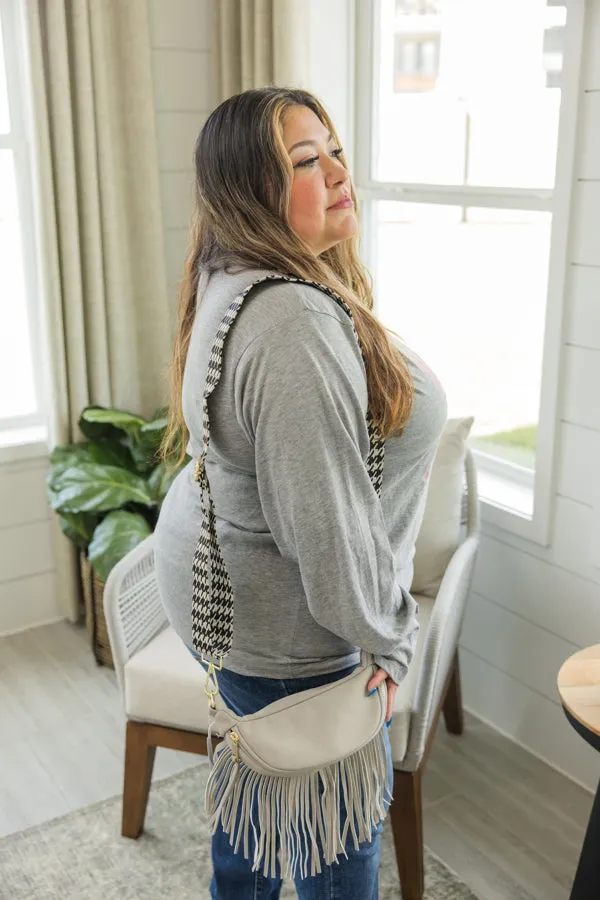 Suede Removeable Fringe - Bum Bag - Hip Bag