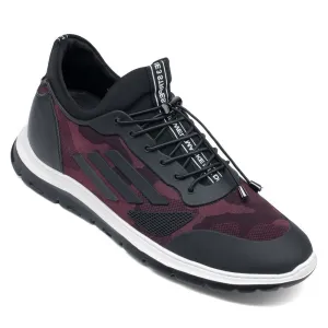 This item only ships to Europe - 6 CM / 2.36 Inches CMR CHAMARIPA Hidden Heel Sneakers Shoes Men Taller Sports Shoes