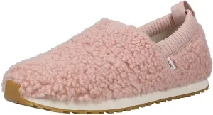 Toms Alpargata Resident Sepia Rose Shearling Slip On Low Top Fashion Sneakers
