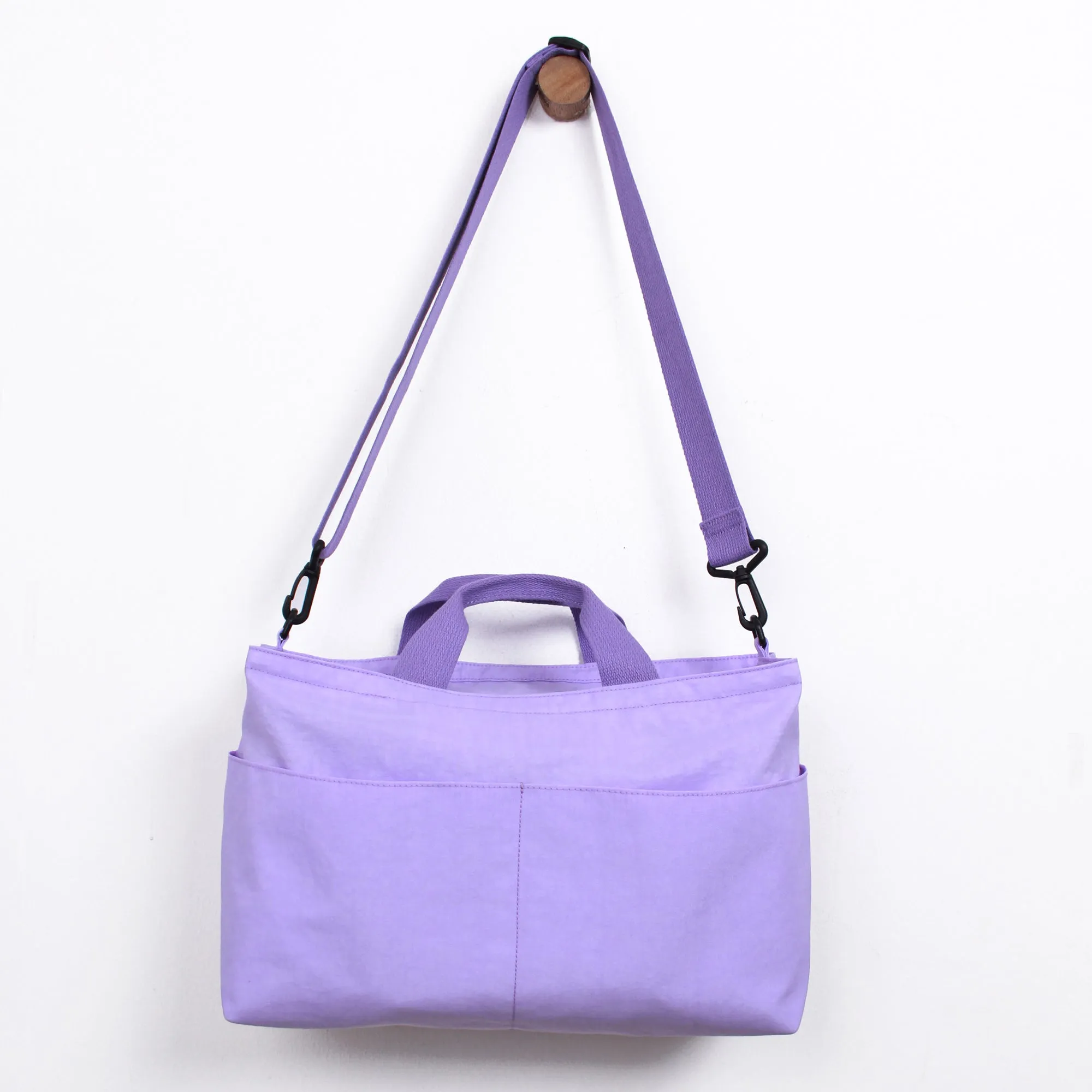 tote bag / packable / black