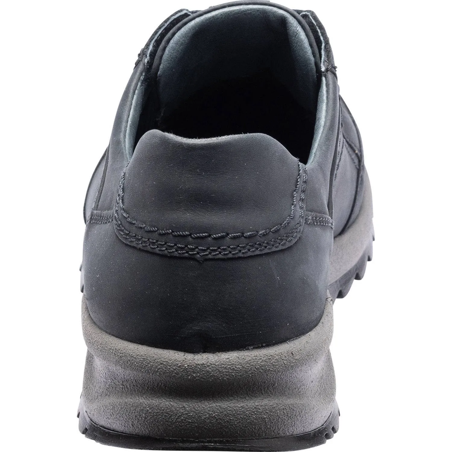 Waldlaufer 388001 158 195 - Helle Mens Wide Graphite Leather Arch Support Lace Up Shoes