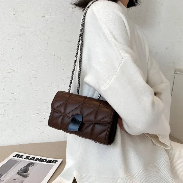 Wholesale Black Synthetic Leather Shoulder Bag JDC-SD-JiaQ100
