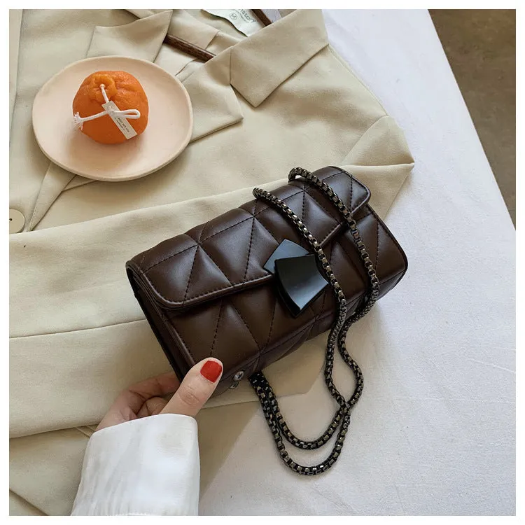 Wholesale Black Synthetic Leather Shoulder Bag JDC-SD-JiaQ100