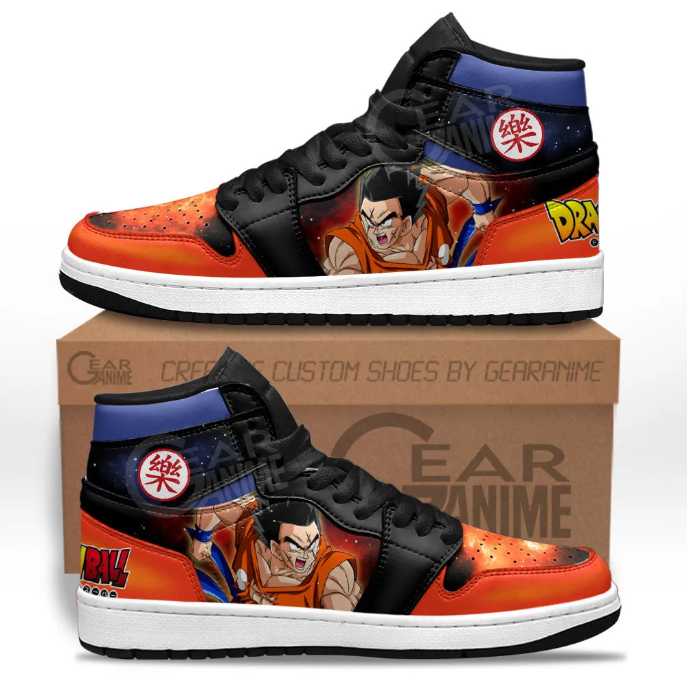 Yamcha Sneakers Custom Dragon Ball Anime Shoes Mix Galaxy