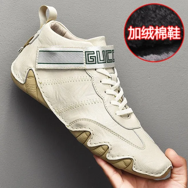 Zemo more Men Shoes Fashion Genuine Leather Loafers Breathable Autumn Comfortable Casual Shoes Outdoor Men Sneakers Shoes